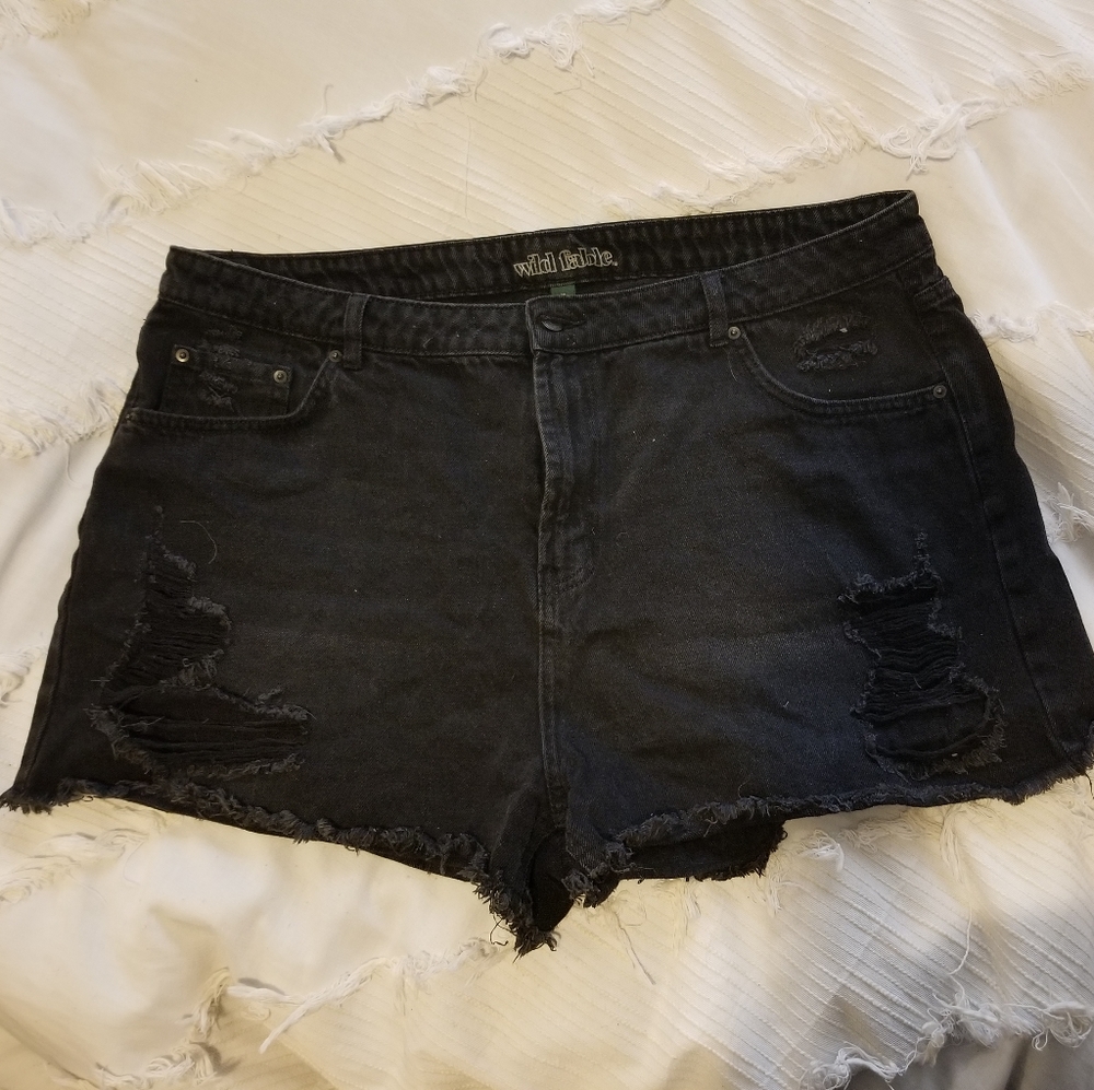 Distressed Shorts